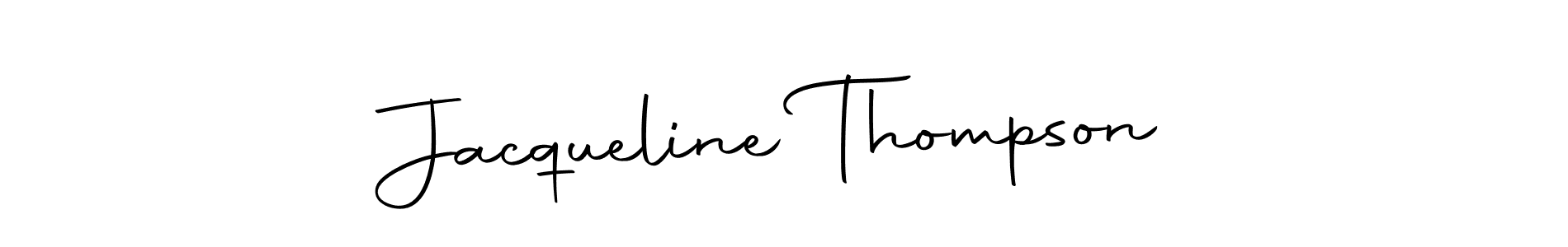 Make a short Jacqueline Thompson signature style. Manage your documents anywhere anytime using Autography-DOLnW. Create and add eSignatures, submit forms, share and send files easily. Jacqueline Thompson signature style 10 images and pictures png