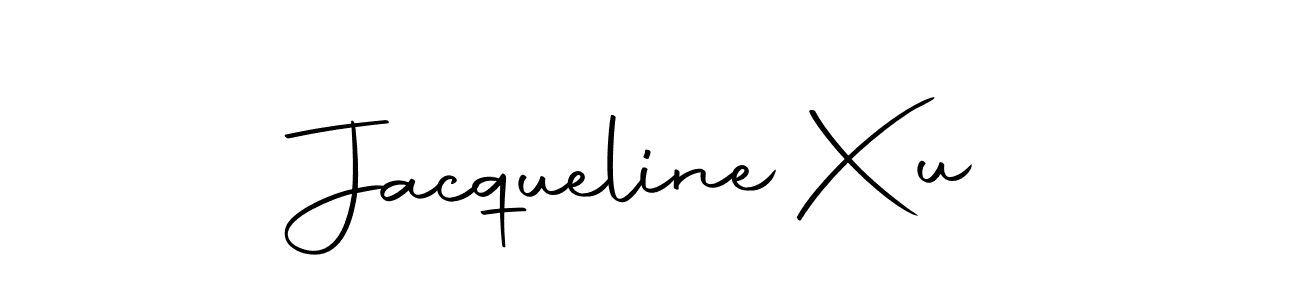How to make Jacqueline Xu signature? Autography-DOLnW is a professional autograph style. Create handwritten signature for Jacqueline Xu name. Jacqueline Xu signature style 10 images and pictures png