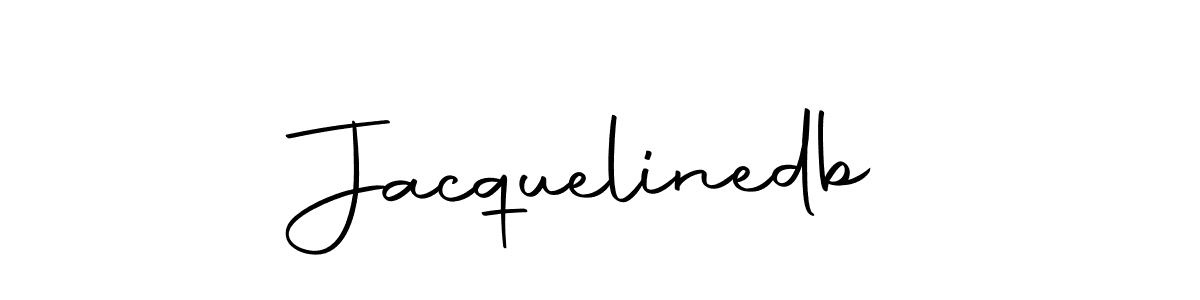 How to make Jacquelinedb name signature. Use Autography-DOLnW style for creating short signs online. This is the latest handwritten sign. Jacquelinedb signature style 10 images and pictures png