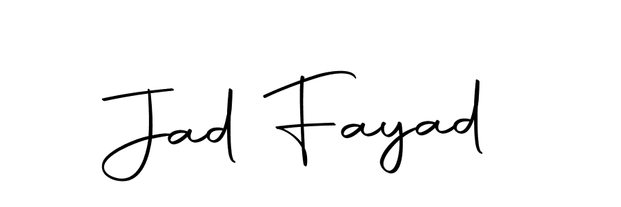 Autography-DOLnW is a professional signature style that is perfect for those who want to add a touch of class to their signature. It is also a great choice for those who want to make their signature more unique. Get Jad Fayad name to fancy signature for free. Jad Fayad signature style 10 images and pictures png