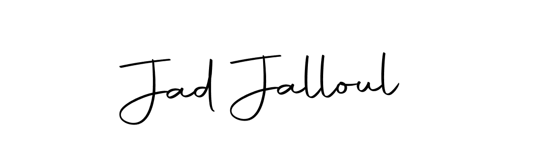 Similarly Autography-DOLnW is the best handwritten signature design. Signature creator online .You can use it as an online autograph creator for name Jad Jalloul. Jad Jalloul signature style 10 images and pictures png