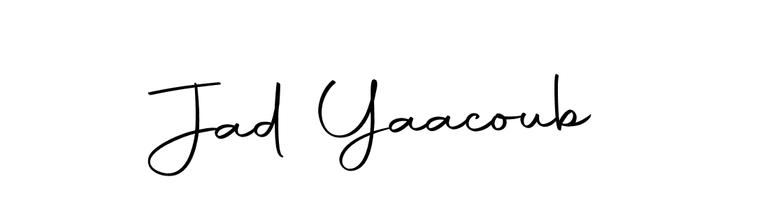 The best way (Autography-DOLnW) to make a short signature is to pick only two or three words in your name. The name Jad Yaacoub include a total of six letters. For converting this name. Jad Yaacoub signature style 10 images and pictures png