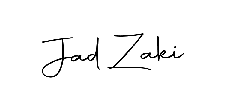 Make a short Jad Zaki signature style. Manage your documents anywhere anytime using Autography-DOLnW. Create and add eSignatures, submit forms, share and send files easily. Jad Zaki signature style 10 images and pictures png