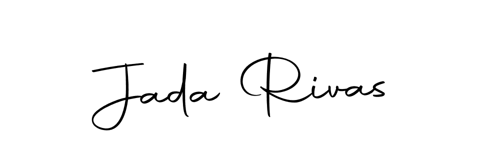 The best way (Autography-DOLnW) to make a short signature is to pick only two or three words in your name. The name Jada Rivas include a total of six letters. For converting this name. Jada Rivas signature style 10 images and pictures png