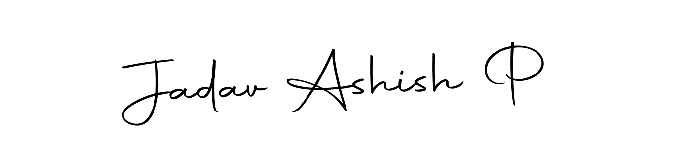 You can use this online signature creator to create a handwritten signature for the name Jadav Ashish P. This is the best online autograph maker. Jadav Ashish P signature style 10 images and pictures png