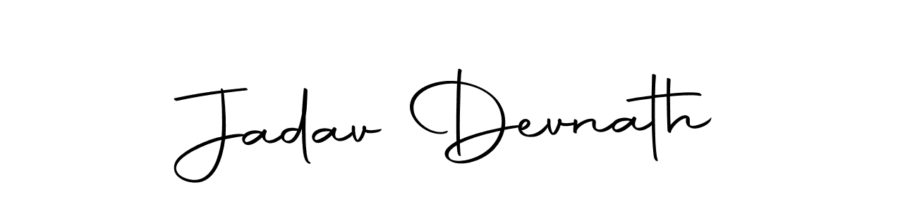 Also we have Jadav Devnath name is the best signature style. Create professional handwritten signature collection using Autography-DOLnW autograph style. Jadav Devnath signature style 10 images and pictures png