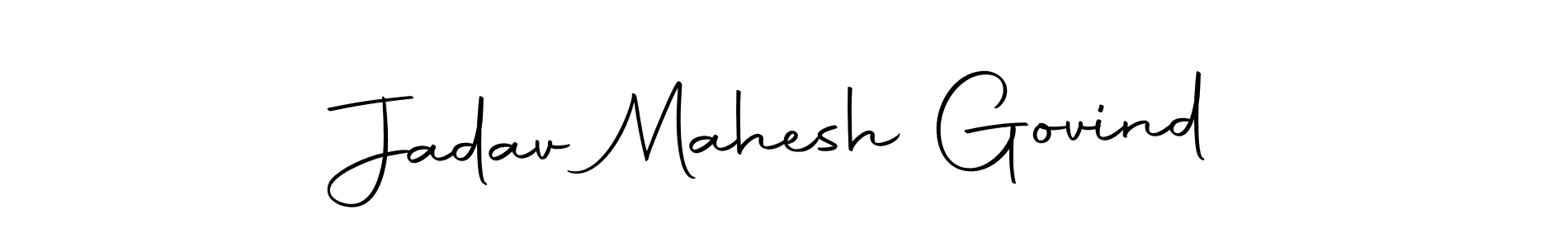 You can use this online signature creator to create a handwritten signature for the name Jadav Mahesh Govind. This is the best online autograph maker. Jadav Mahesh Govind signature style 10 images and pictures png