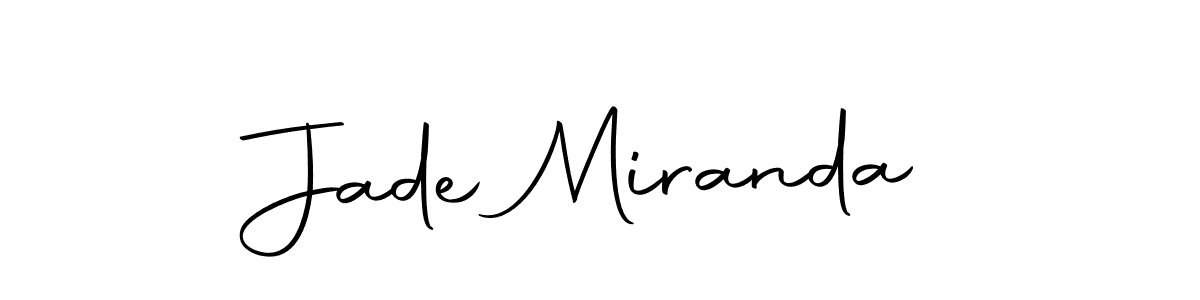 Also we have Jade Miranda name is the best signature style. Create professional handwritten signature collection using Autography-DOLnW autograph style. Jade Miranda signature style 10 images and pictures png