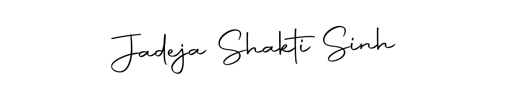 You can use this online signature creator to create a handwritten signature for the name Jadeja Shakti Sinh. This is the best online autograph maker. Jadeja Shakti Sinh signature style 10 images and pictures png