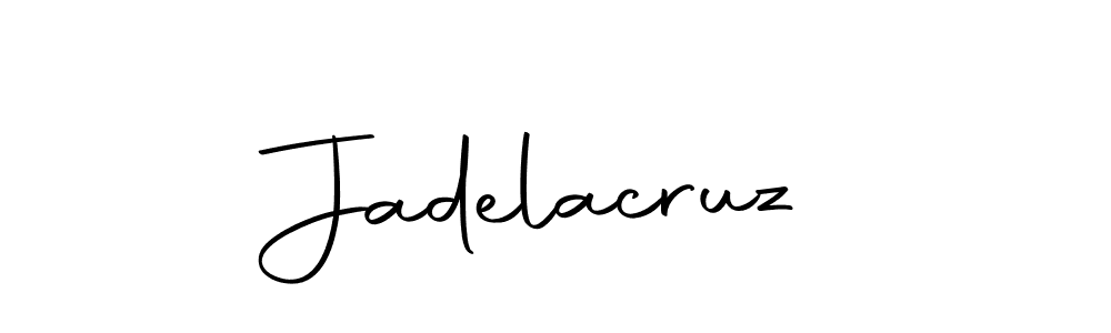 You should practise on your own different ways (Autography-DOLnW) to write your name (Jadelacruz) in signature. don't let someone else do it for you. Jadelacruz signature style 10 images and pictures png