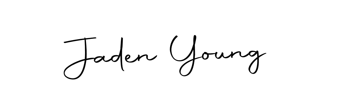 Use a signature maker to create a handwritten signature online. With this signature software, you can design (Autography-DOLnW) your own signature for name Jaden Young. Jaden Young signature style 10 images and pictures png