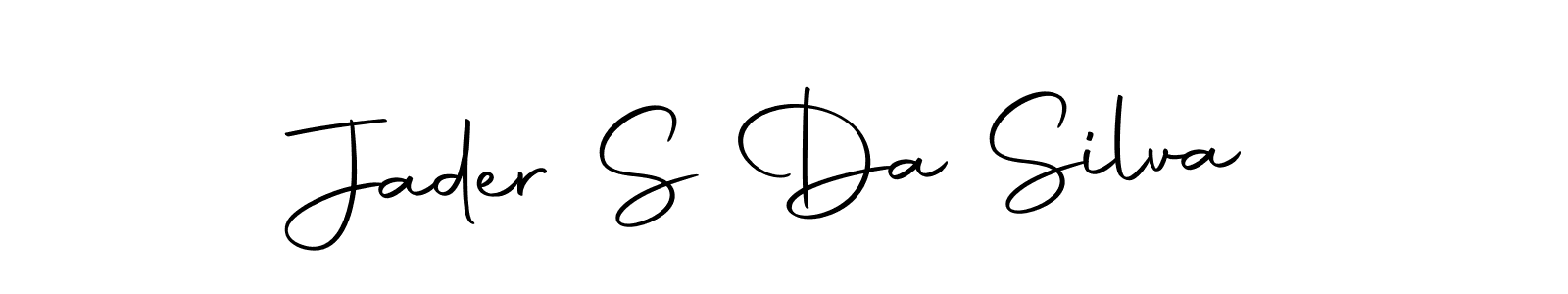 Once you've used our free online signature maker to create your best signature Autography-DOLnW style, it's time to enjoy all of the benefits that Jader S Da Silva name signing documents. Jader S Da Silva signature style 10 images and pictures png