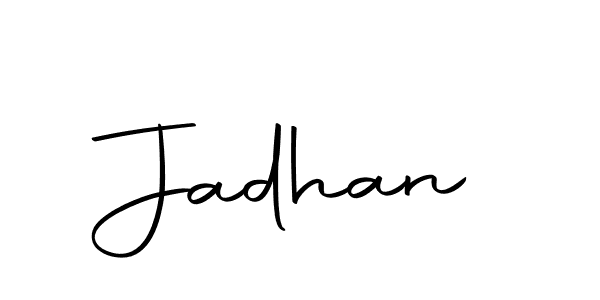 How to make Jadhan name signature. Use Autography-DOLnW style for creating short signs online. This is the latest handwritten sign. Jadhan signature style 10 images and pictures png