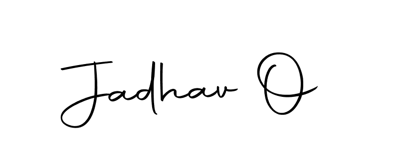 Make a beautiful signature design for name Jadhav O. With this signature (Autography-DOLnW) style, you can create a handwritten signature for free. Jadhav O signature style 10 images and pictures png