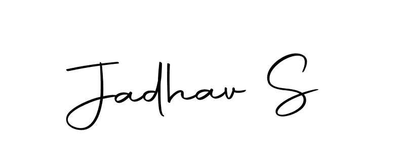 if you are searching for the best signature style for your name Jadhav S. so please give up your signature search. here we have designed multiple signature styles  using Autography-DOLnW. Jadhav S signature style 10 images and pictures png