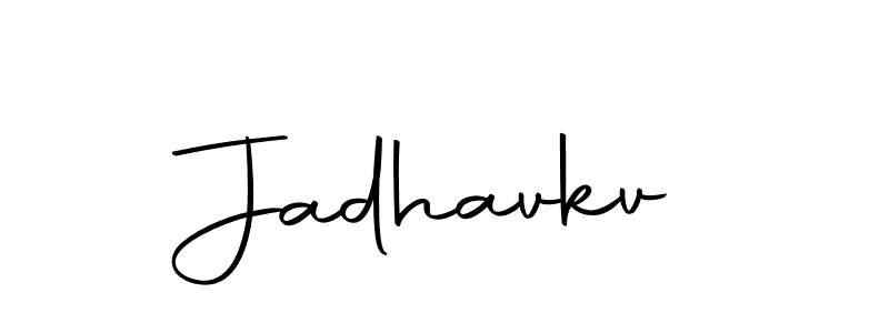 How to make Jadhavkv name signature. Use Autography-DOLnW style for creating short signs online. This is the latest handwritten sign. Jadhavkv signature style 10 images and pictures png