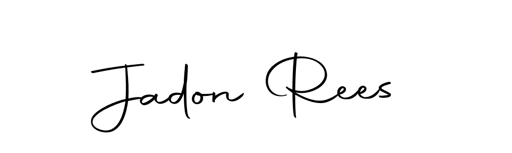 if you are searching for the best signature style for your name Jadon Rees. so please give up your signature search. here we have designed multiple signature styles  using Autography-DOLnW. Jadon Rees signature style 10 images and pictures png