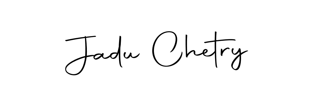 You can use this online signature creator to create a handwritten signature for the name Jadu Chetry. This is the best online autograph maker. Jadu Chetry signature style 10 images and pictures png