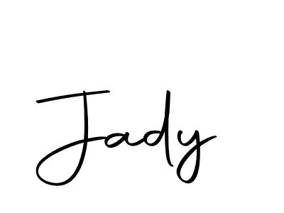 The best way (Autography-DOLnW) to make a short signature is to pick only two or three words in your name. The name Jady include a total of six letters. For converting this name. Jady signature style 10 images and pictures png