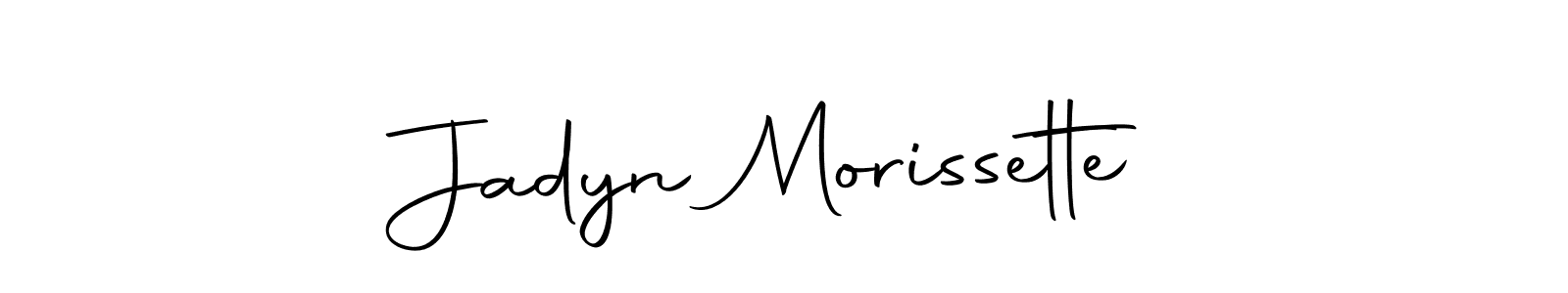 Jadyn Morissette stylish signature style. Best Handwritten Sign (Autography-DOLnW) for my name. Handwritten Signature Collection Ideas for my name Jadyn Morissette. Jadyn Morissette signature style 10 images and pictures png