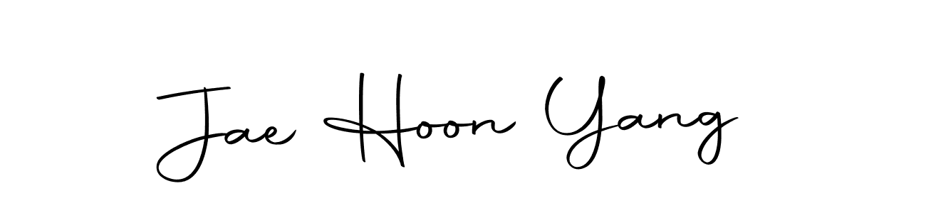 Also we have Jae Hoon Yang name is the best signature style. Create professional handwritten signature collection using Autography-DOLnW autograph style. Jae Hoon Yang signature style 10 images and pictures png