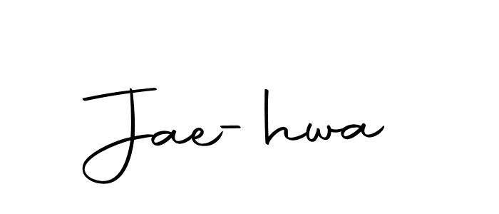 Jae-hwa stylish signature style. Best Handwritten Sign (Autography-DOLnW) for my name. Handwritten Signature Collection Ideas for my name Jae-hwa. Jae-hwa signature style 10 images and pictures png