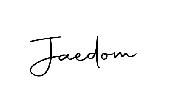 How to make Jaedom signature? Autography-DOLnW is a professional autograph style. Create handwritten signature for Jaedom name. Jaedom signature style 10 images and pictures png