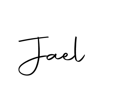 Design your own signature with our free online signature maker. With this signature software, you can create a handwritten (Autography-DOLnW) signature for name Jael. Jael signature style 10 images and pictures png