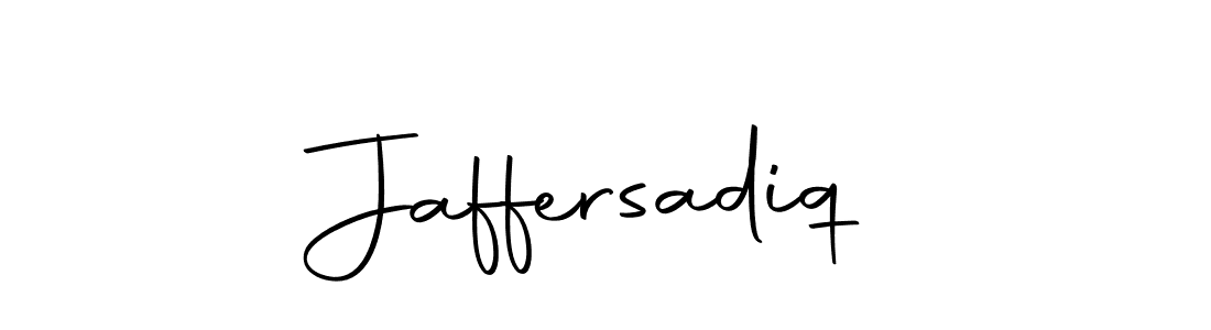 Also we have Jaffersadiq name is the best signature style. Create professional handwritten signature collection using Autography-DOLnW autograph style. Jaffersadiq signature style 10 images and pictures png