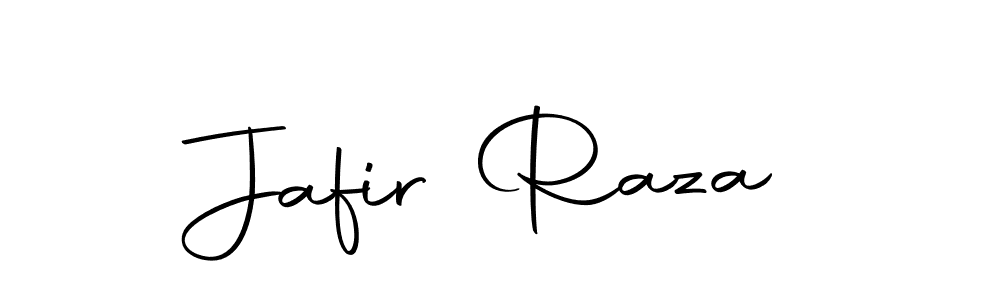 Create a beautiful signature design for name Jafir Raza. With this signature (Autography-DOLnW) fonts, you can make a handwritten signature for free. Jafir Raza signature style 10 images and pictures png