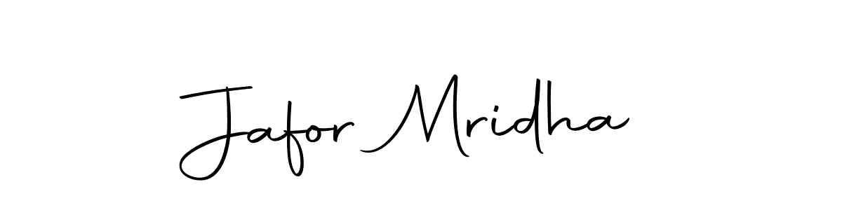 You can use this online signature creator to create a handwritten signature for the name Jafor Mridha. This is the best online autograph maker. Jafor Mridha signature style 10 images and pictures png