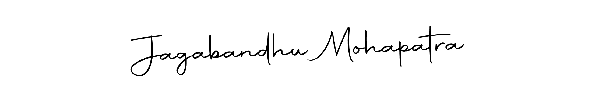 Create a beautiful signature design for name Jagabandhu Mohapatra. With this signature (Autography-DOLnW) fonts, you can make a handwritten signature for free. Jagabandhu Mohapatra signature style 10 images and pictures png