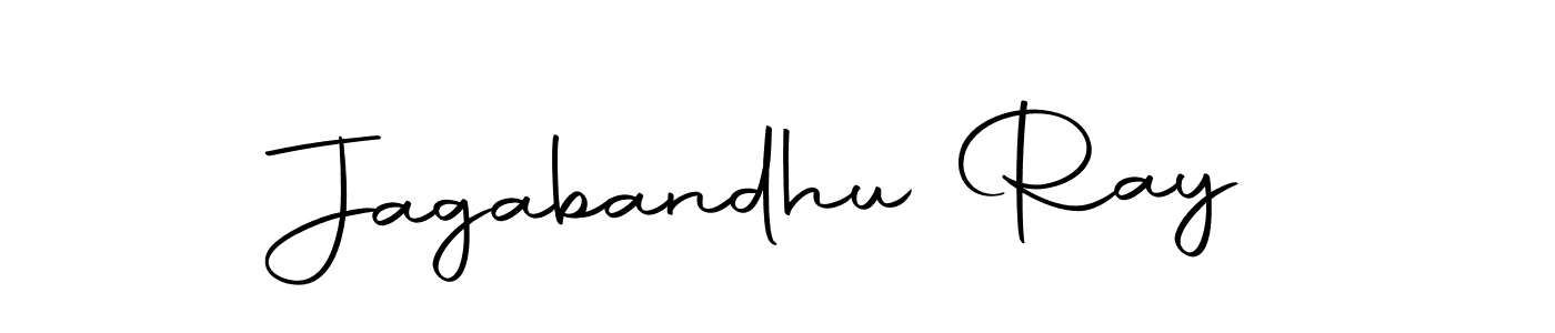 How to make Jagabandhu Ray name signature. Use Autography-DOLnW style for creating short signs online. This is the latest handwritten sign. Jagabandhu Ray signature style 10 images and pictures png