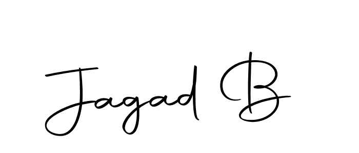 How to make Jagad B name signature. Use Autography-DOLnW style for creating short signs online. This is the latest handwritten sign. Jagad B signature style 10 images and pictures png