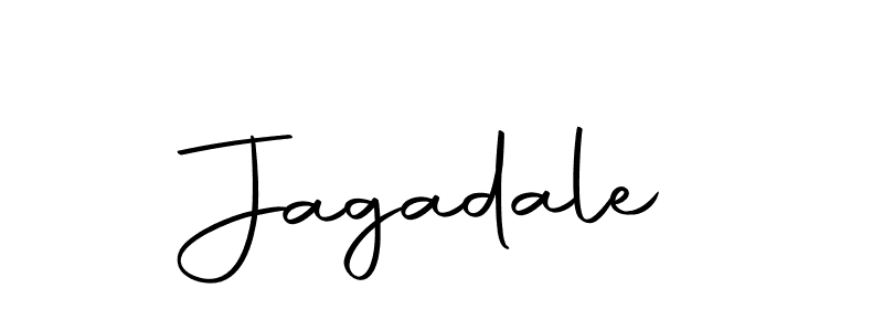 How to make Jagadale name signature. Use Autography-DOLnW style for creating short signs online. This is the latest handwritten sign. Jagadale signature style 10 images and pictures png