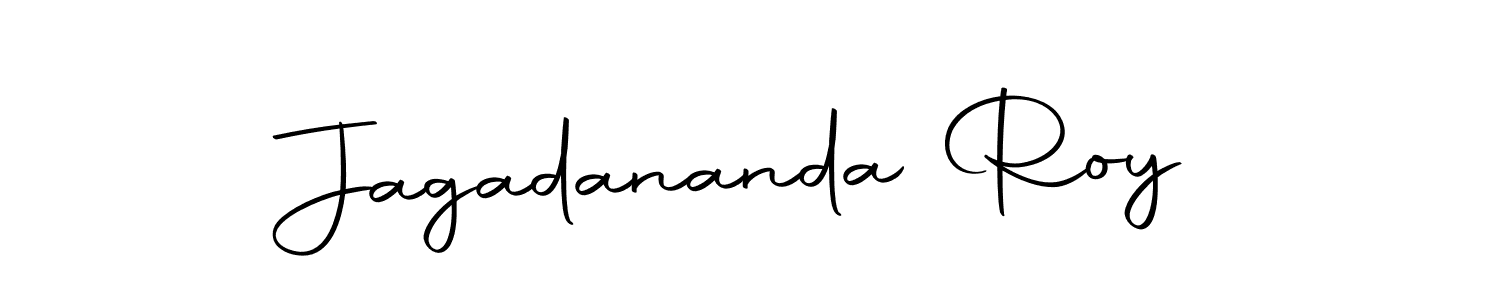 Create a beautiful signature design for name Jagadananda Roy. With this signature (Autography-DOLnW) fonts, you can make a handwritten signature for free. Jagadananda Roy signature style 10 images and pictures png