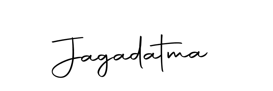 Use a signature maker to create a handwritten signature online. With this signature software, you can design (Autography-DOLnW) your own signature for name Jagadatma. Jagadatma signature style 10 images and pictures png