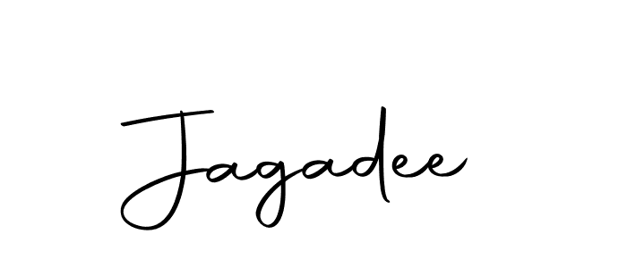 You can use this online signature creator to create a handwritten signature for the name Jagadee. This is the best online autograph maker. Jagadee signature style 10 images and pictures png
