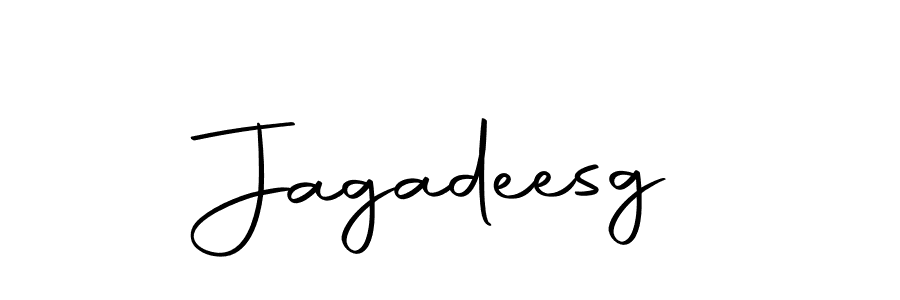 How to make Jagadeesg signature? Autography-DOLnW is a professional autograph style. Create handwritten signature for Jagadeesg name. Jagadeesg signature style 10 images and pictures png