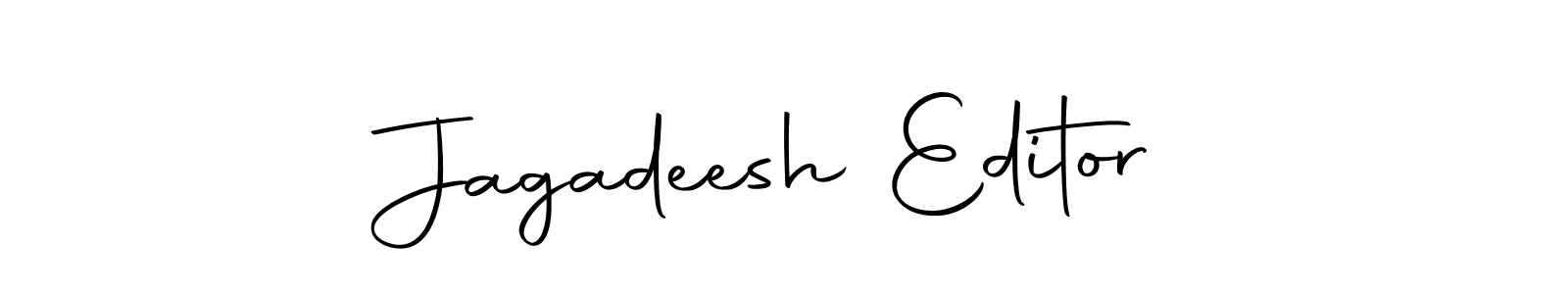 Also we have Jagadeesh Editor name is the best signature style. Create professional handwritten signature collection using Autography-DOLnW autograph style. Jagadeesh Editor signature style 10 images and pictures png