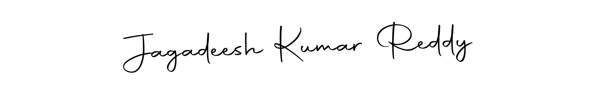 How to make Jagadeesh Kumar Reddy signature? Autography-DOLnW is a professional autograph style. Create handwritten signature for Jagadeesh Kumar Reddy name. Jagadeesh Kumar Reddy signature style 10 images and pictures png