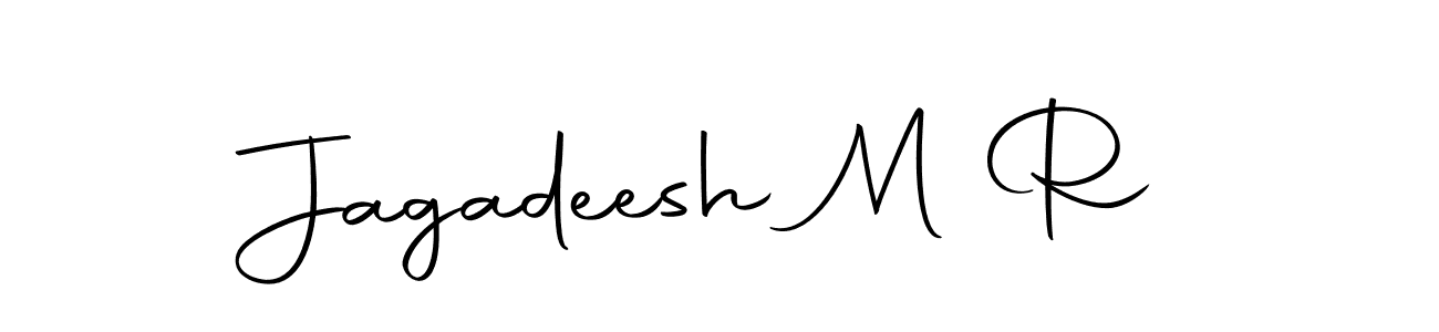 You should practise on your own different ways (Autography-DOLnW) to write your name (Jagadeesh M R) in signature. don't let someone else do it for you. Jagadeesh M R signature style 10 images and pictures png