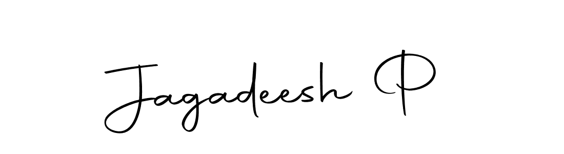 if you are searching for the best signature style for your name Jagadeesh P. so please give up your signature search. here we have designed multiple signature styles  using Autography-DOLnW. Jagadeesh P signature style 10 images and pictures png