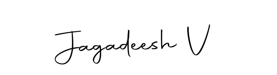 Once you've used our free online signature maker to create your best signature Autography-DOLnW style, it's time to enjoy all of the benefits that Jagadeesh V name signing documents. Jagadeesh V signature style 10 images and pictures png