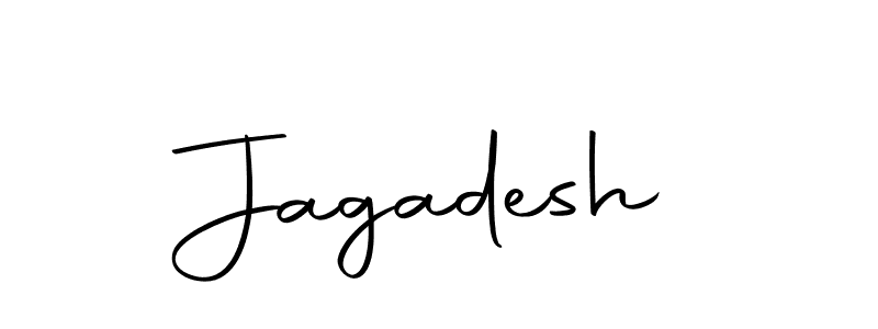 Design your own signature with our free online signature maker. With this signature software, you can create a handwritten (Autography-DOLnW) signature for name Jagadesh. Jagadesh signature style 10 images and pictures png