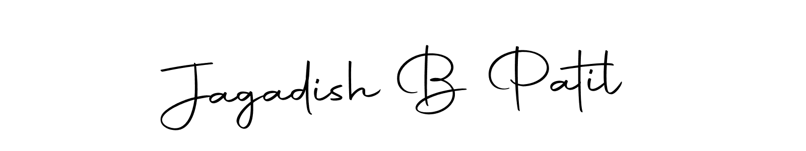 Design your own signature with our free online signature maker. With this signature software, you can create a handwritten (Autography-DOLnW) signature for name Jagadish B Patil. Jagadish B Patil signature style 10 images and pictures png