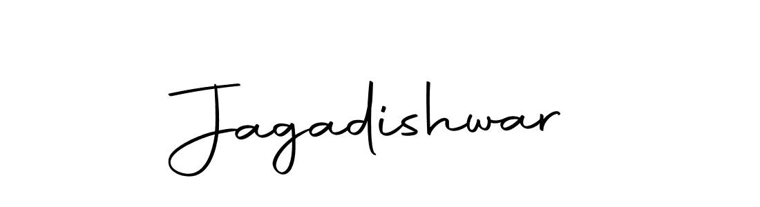 Use a signature maker to create a handwritten signature online. With this signature software, you can design (Autography-DOLnW) your own signature for name Jagadishwar. Jagadishwar signature style 10 images and pictures png
