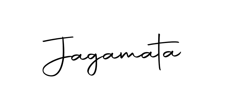 Use a signature maker to create a handwritten signature online. With this signature software, you can design (Autography-DOLnW) your own signature for name Jagamata. Jagamata signature style 10 images and pictures png