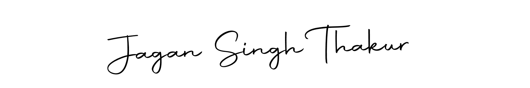 How to make Jagan Singh Thakur name signature. Use Autography-DOLnW style for creating short signs online. This is the latest handwritten sign. Jagan Singh Thakur signature style 10 images and pictures png