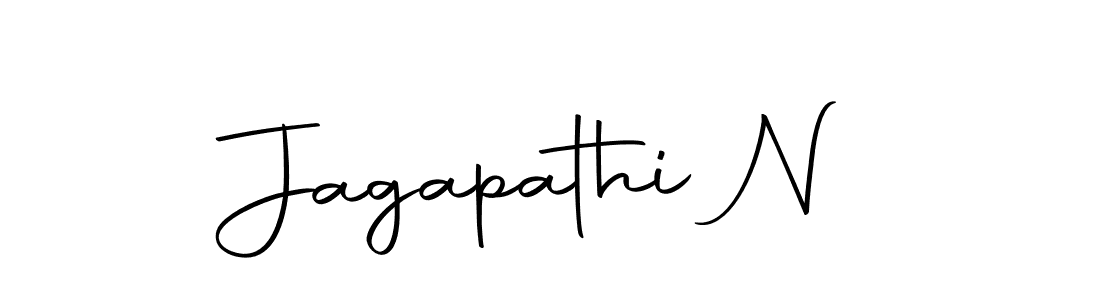 Here are the top 10 professional signature styles for the name Jagapathi N. These are the best autograph styles you can use for your name. Jagapathi N signature style 10 images and pictures png